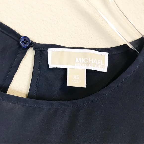 Michael Kors | Key Hole Blouse - Picture 3 of 3